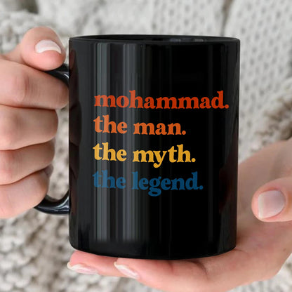 The Man The Myth The Legend Retro Mug MOHAMMAD 13K1 MG06