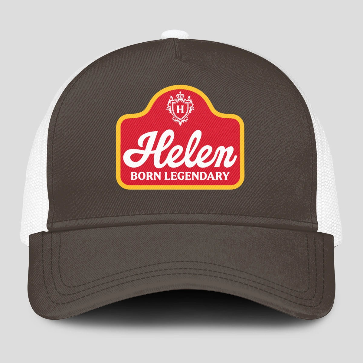 Born Legendary Charcoal Mesh Cap HELEN 13K1 C196PF