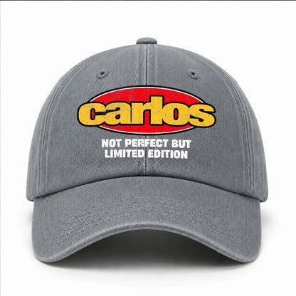 Your Name Not Perfect But Limited Edition Red Logo Washed Cap CARLOS 13K1 C84PF