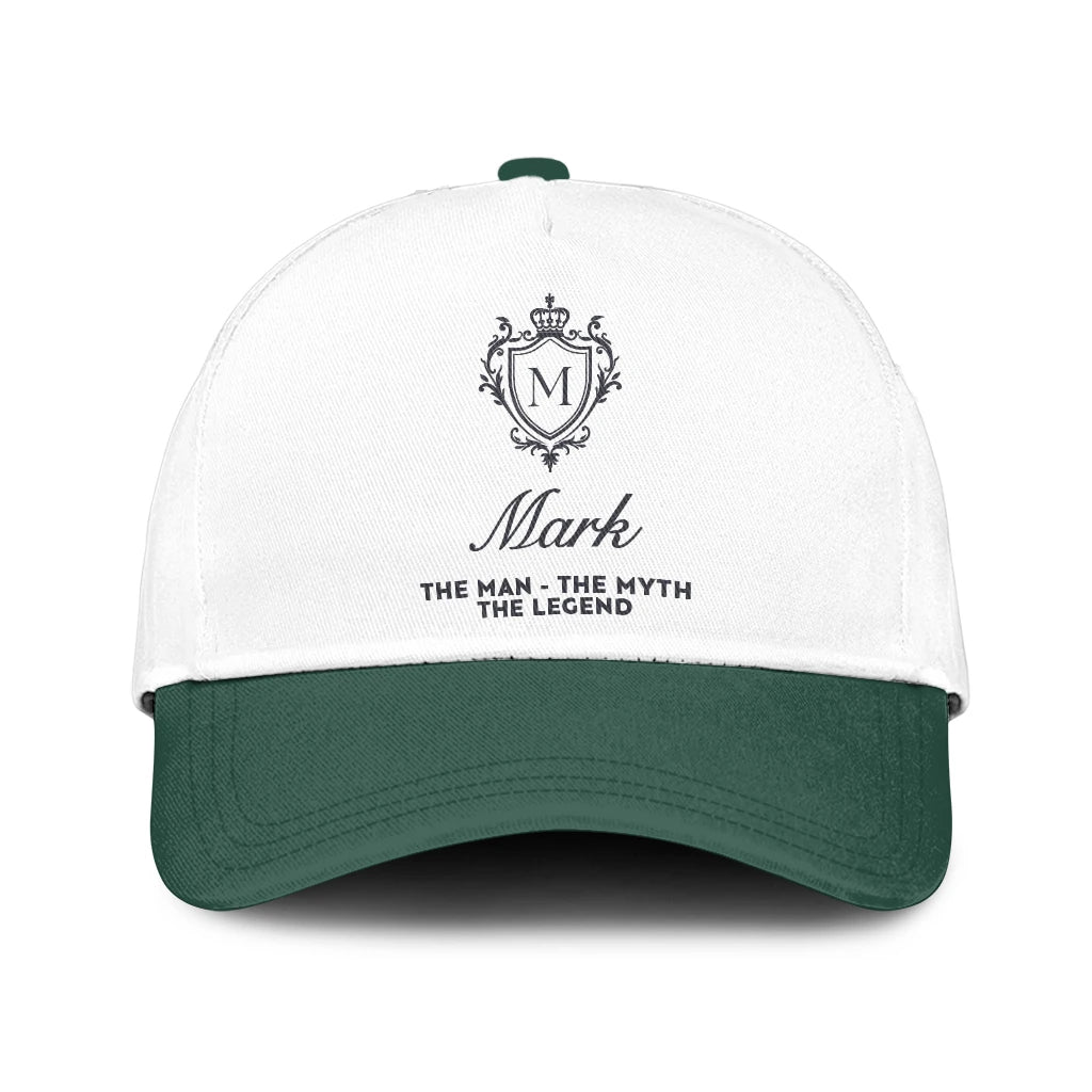 The Man The Myth The Legend Beautiful Green And White Cap MARK 13K1 C171PF