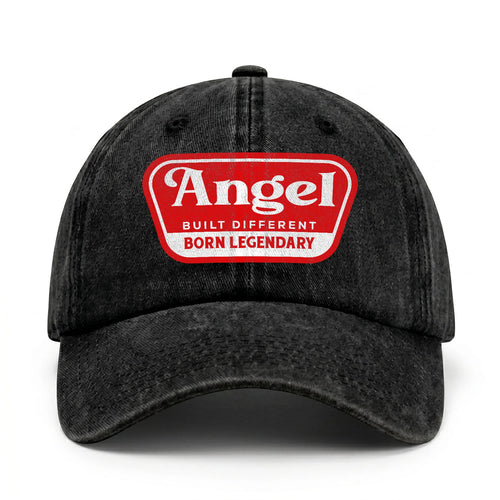 Built Different Born Legendary Red Logo Washed Cap ANGEL 13K1 C63PF