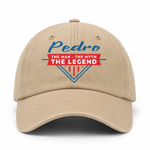 The Man The Myth The Legend Logo Washed Cap PEDRO 13K1 C37PF
