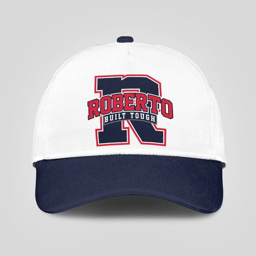 Built Tough Blue And White Baseball Cap ROBERTO 13K1 C103PF