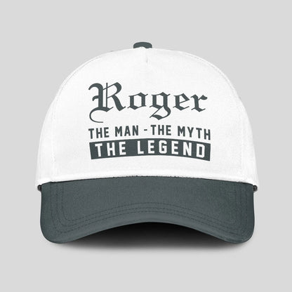 The Man The Myth The Legend Luxury Cap ROGER 13K1 C39PF