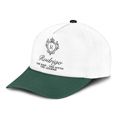 The Man The Myth The Legend Beautiful Green And White Cap RODRIGO 13K1 C171PF