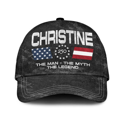 CHRISTINE 13K1-C11PF America 250 The man - The Myth - The Legend
