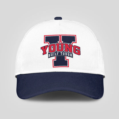 Built Tough Blue And White Baseball Cap YOUNG 13K1 C103PF