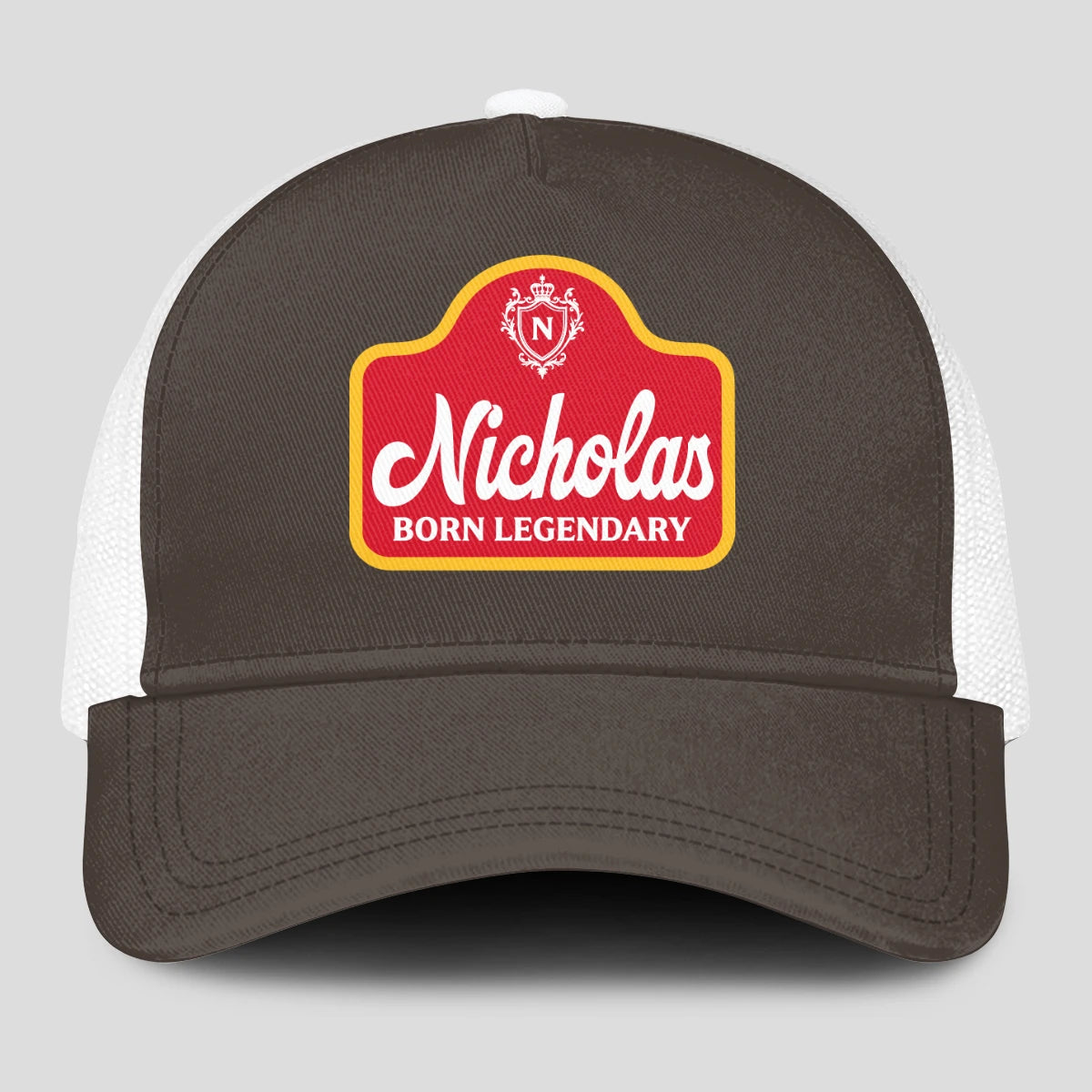 Born Legendary Charcoal Mesh Cap NICHOLAS 13K1 C196PF