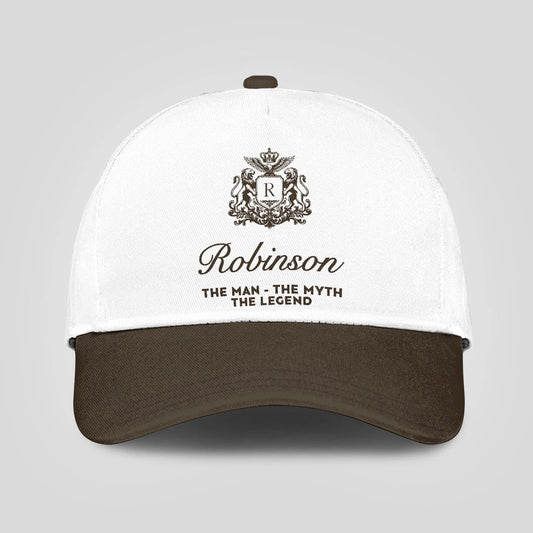 The Man The Myth The Legend Brown Cap ROBINSON 13K1 C47PF