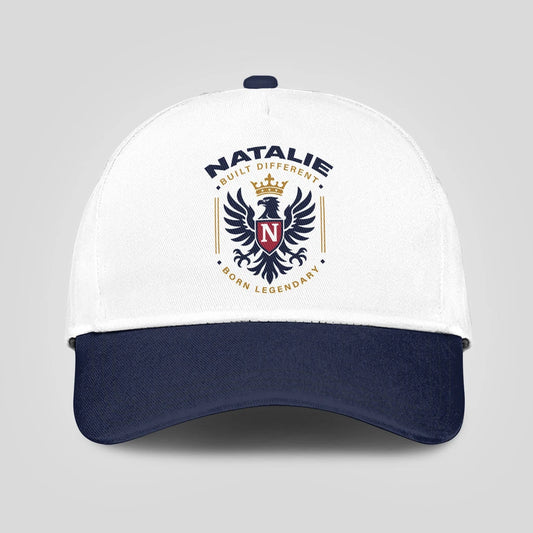 Built Different Born Legendary Elegant Blue And White Cap NATALIE 13K1 C76PF