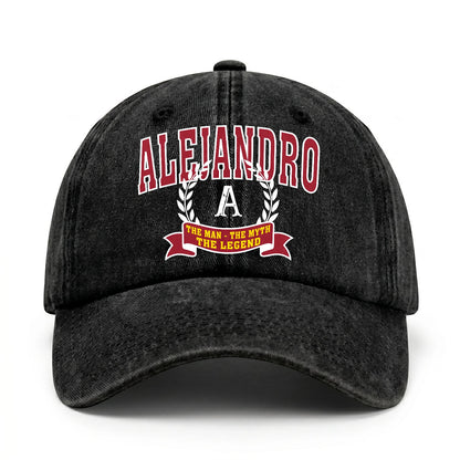 The Man The Myth The Legend Royal Cap ALEJANDRO 13K1 C32PF