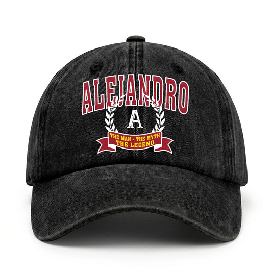 The Man The Myth The Legend Royal Cap ALEJANDRO 13K1 C32PF