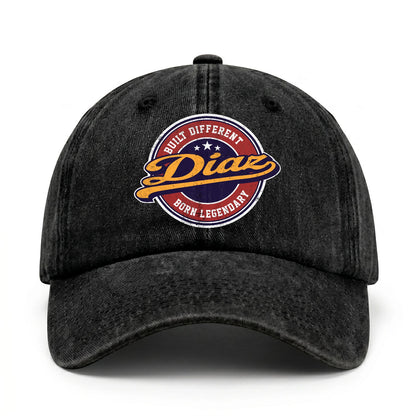 Built Different Born Legendary Logo Washed Cap DIAZ 13K1 C65PF
