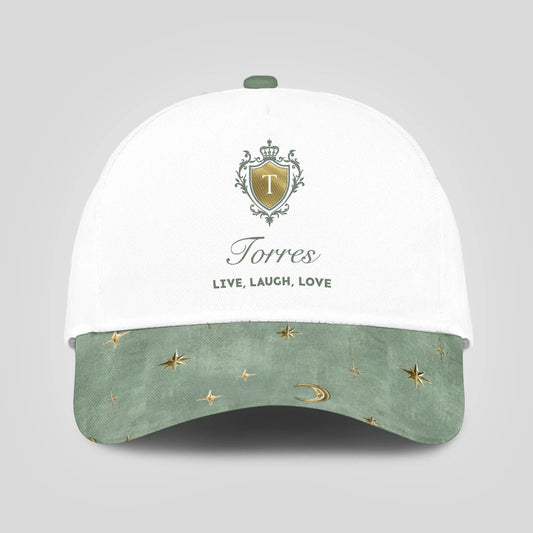 Live Laugh Love Stars And Moon Green Cap TORRES 13K1 C124PF