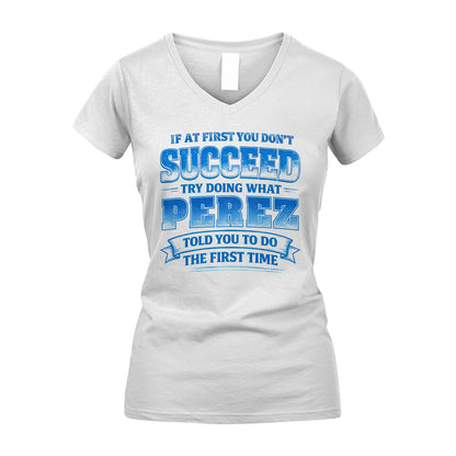 PEREZ 13K1-502 If At First You Don't Succeed...