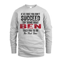 Men's Long Sleeved T-Shirt
