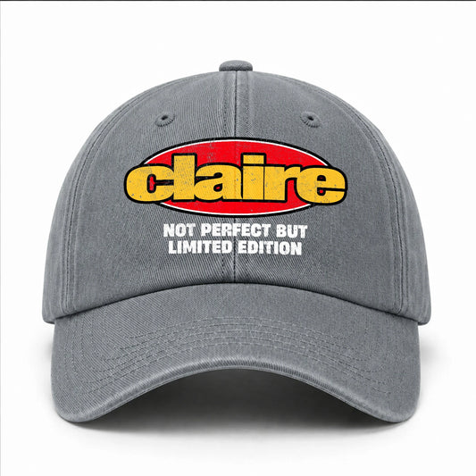 Your Name Not Perfect But Limited Edition Red Logo Washed Cap CLAIRE 13K1 C84PF