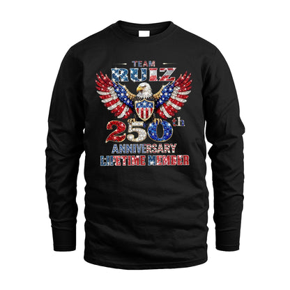 RUIZ 13K1-523 Personalized "Team...Lifetime Member" America 250 Design