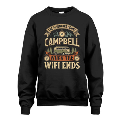 CAMPBELL 13K1-547 The Adventure Begins Name When The Wifi Ends