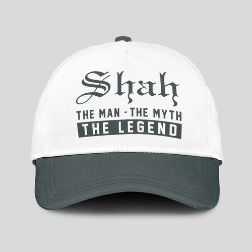 The Man The Myth The Legend Luxury Cap SHAH 13K1 C39PF