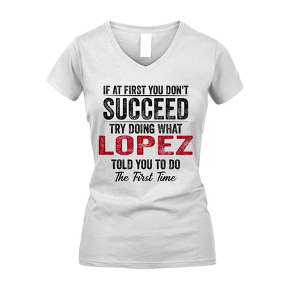 LOPEZ 13K1-357 If At First You Don't Succeed...