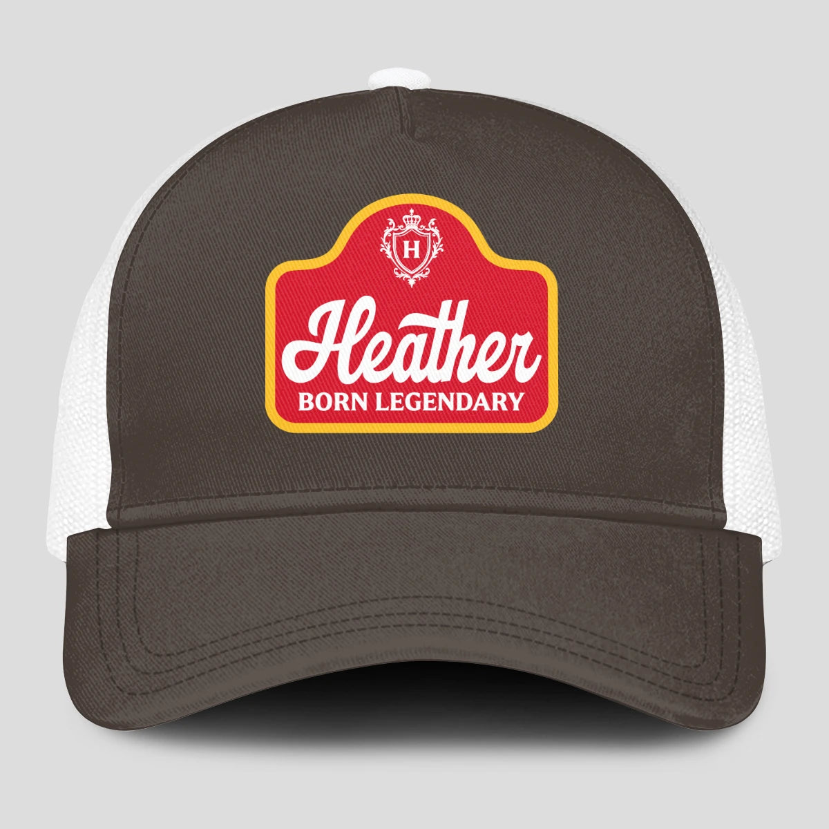 Born Legendary Charcoal Mesh Cap HEATHER 13K1 C196PF