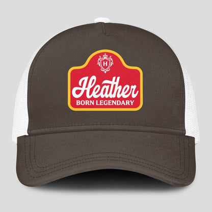 Born Legendary Charcoal Mesh Cap HEATHER 13K1 C196PF