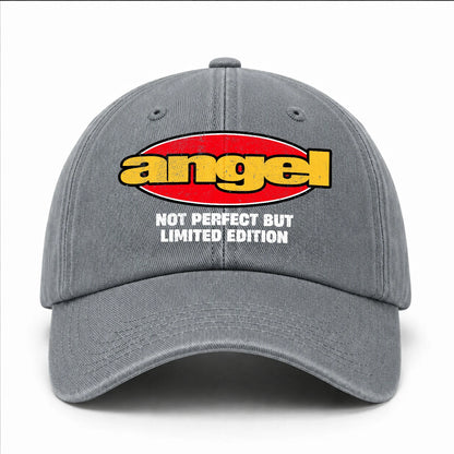 Your Name Not Perfect But Limited Edition Red Logo Washed Cap ANGEL 13K1 C84PF
