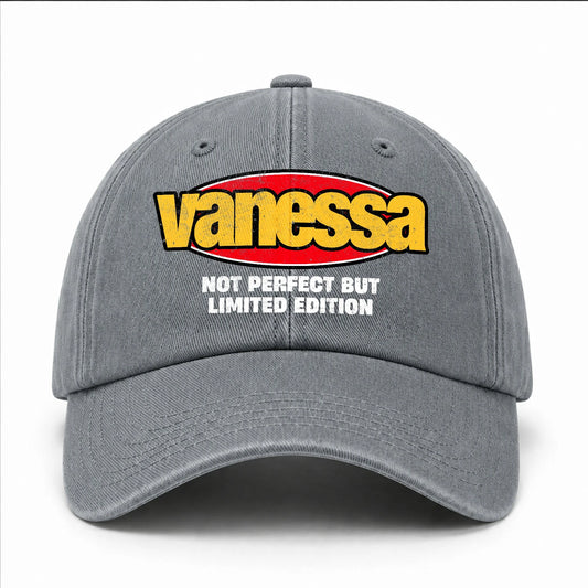 Your Name Not Perfect But Limited Edition Red Logo Washed Cap VANESSA 13K1 C84PF