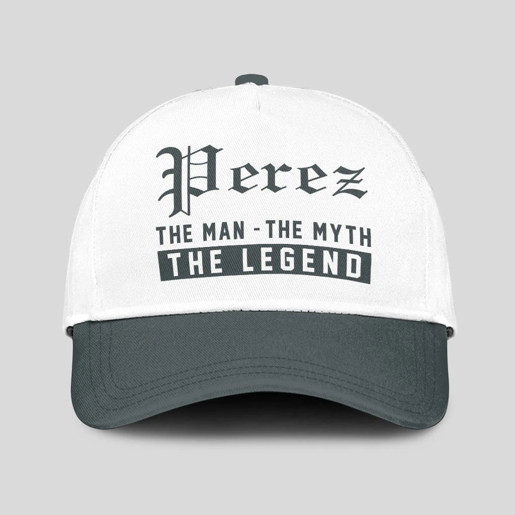 The Man The Myth The Legend Luxury Cap PEREZ 13K1 C39PF