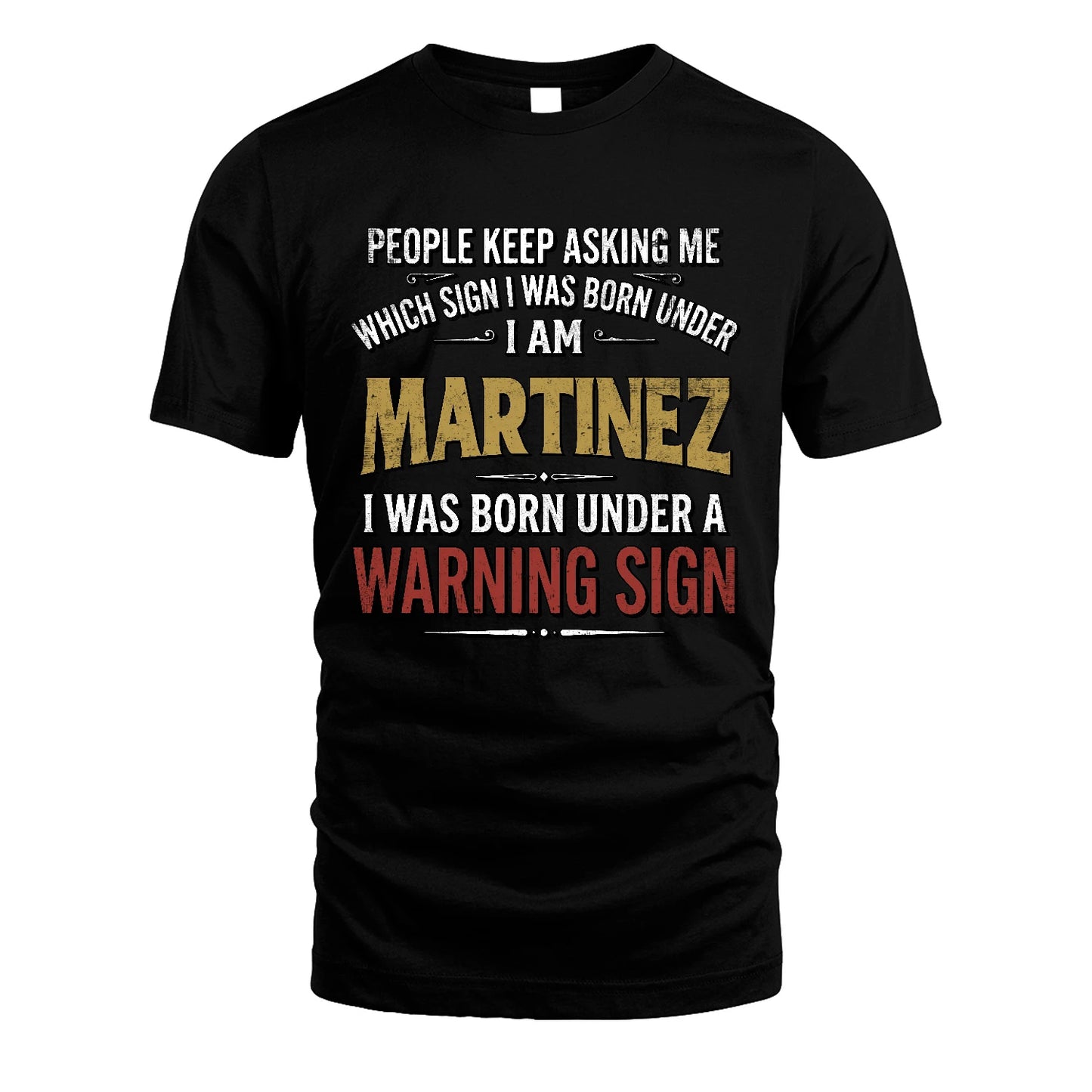 MARTINEZ 13K1-562 People Keep Asking Me ...