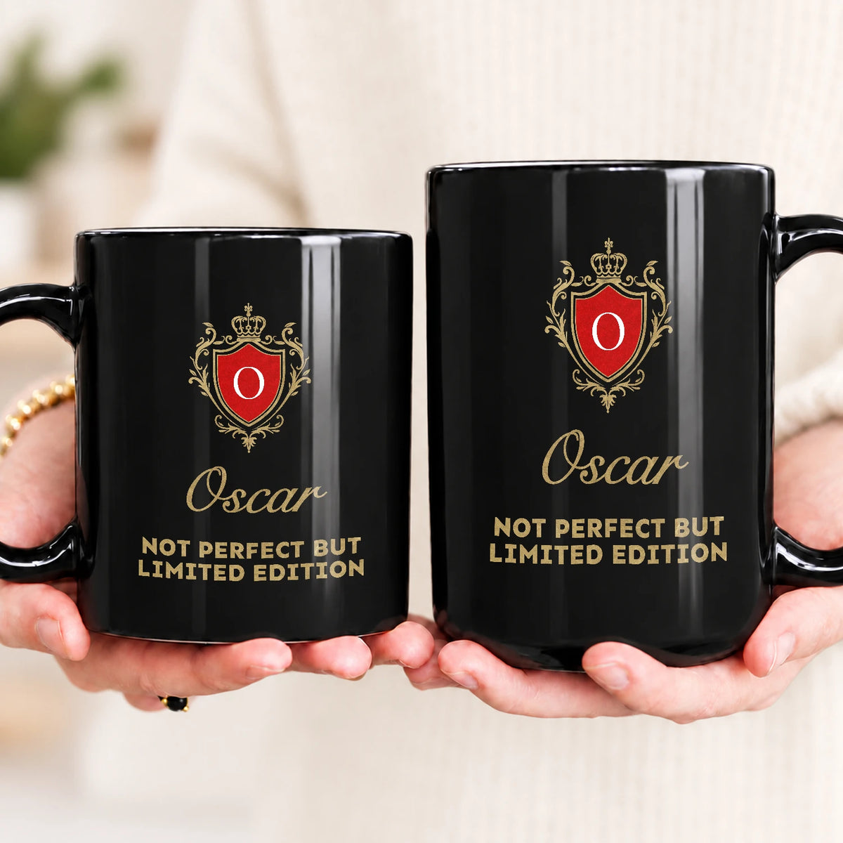 Not Perfect But Limited Eidition Golden Logo Mug OSCAR 13K1 MG19