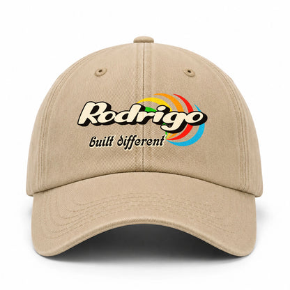 Your Name Built Different Retro Washed Cap RODRIGO 13K1 C55PF