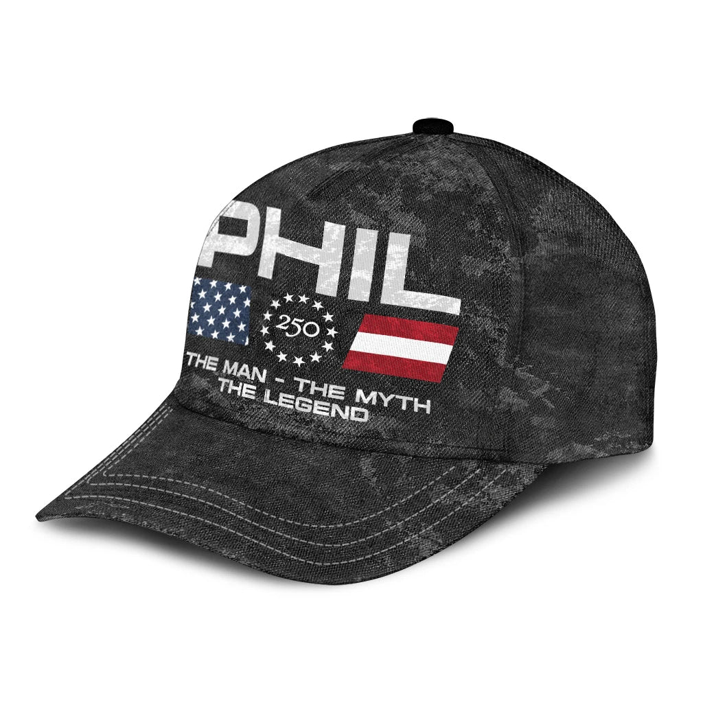 PHIL 13K1-C11PF America 250 The man - The Myth - The Legend