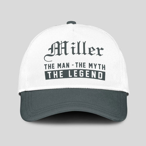 The Man The Myth The Legend Luxury Cap MILLER 13K1 C39PF
