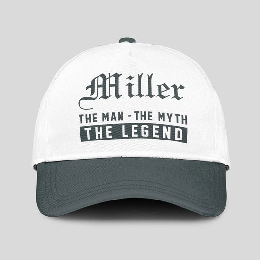 The Man The Myth The Legend Luxury Cap MILLER 13K1 C39PF