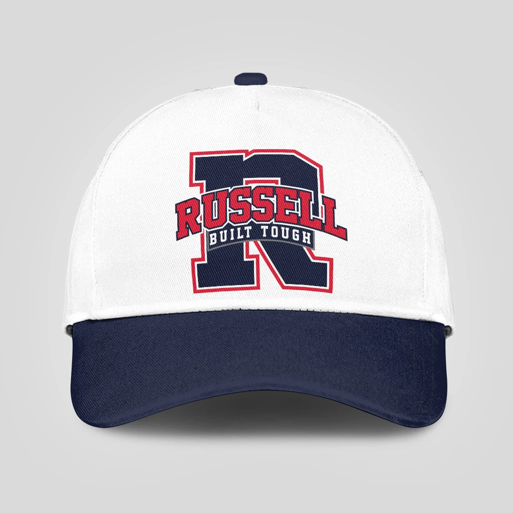 Built Tough Blue And White Baseball Cap RUSSELL 13K1 C103PF