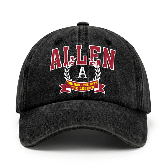 The Man The Myth The Legend Royal Cap ALLEN 13K1 C32PF
