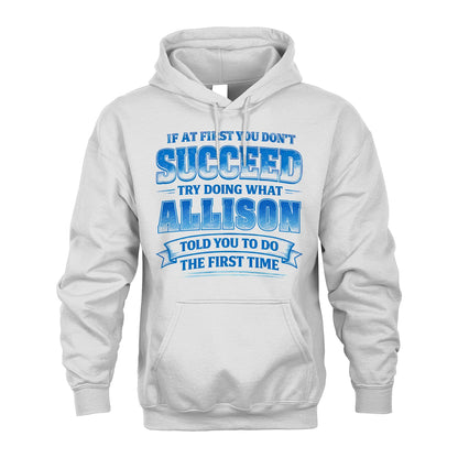 ALLISON 13K1-502 If At First You Don't Succeed...