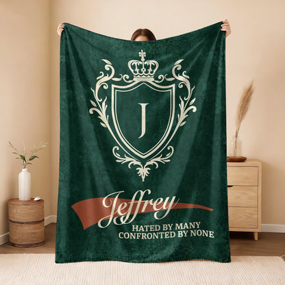 Hated by Many Confronted by None Old Money Blanket JEFFREY 13K1 BK19