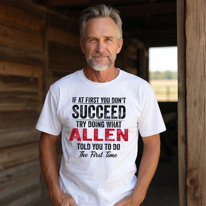 ALLEN 13K1-357 If At First You Don't Succeed...