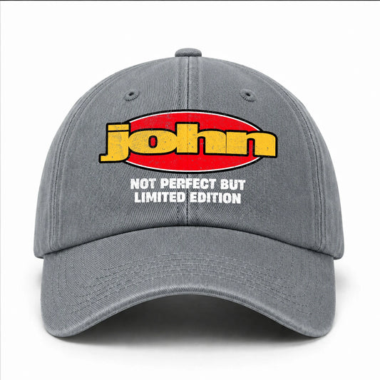 Your Name Not Perfect But Limited Edition Red Logo Washed Cap JOHN 13K1 C84PF