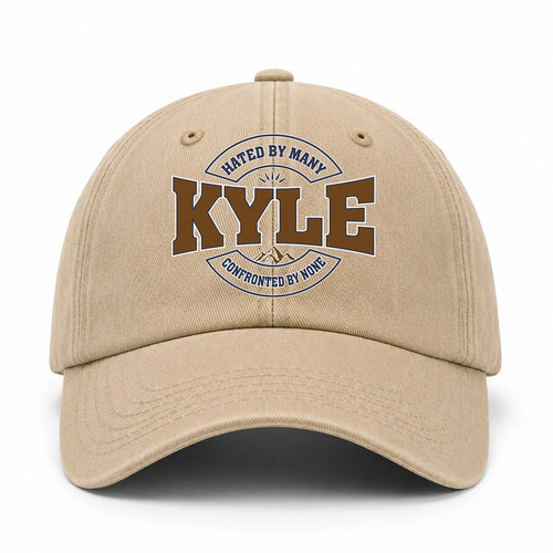 Hated By Many Confronted By None Washed Cap KYLE 13K1 C36PF