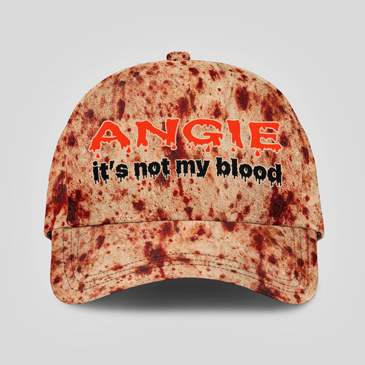 It's Not My Blood Halloween Cap ANGIE 13K1 C70PF