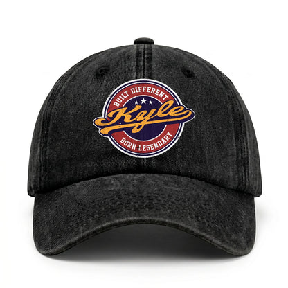 Built Different Born Legendary Logo Washed Cap KYLE 13K1 C65PF
