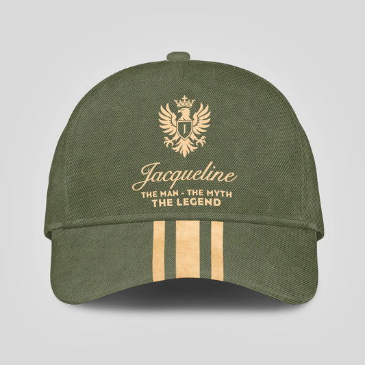 The Man The Myth The Legend King Eagle Golden And Olive Cap JACQUELINE 13K1 C150PF