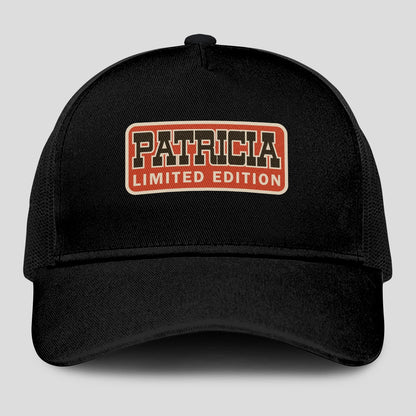 Limited Edition Red Logo Black Mesh Cap PATRICIA 13K1 C215PF