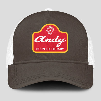 Born Legendary Charcoal Mesh Cap ANDY 13K1 C196PF