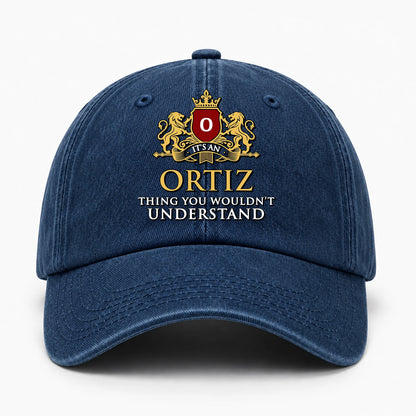 It's A Your Name Thing You Wouldn't Understand Royal Blue Washed Cap ORTIZ 13K1 C184PF