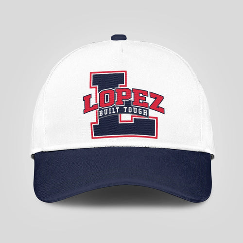 Built Tough Blue And White Baseball Cap LOPEZ 13K1 C103PF